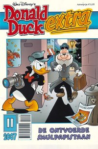 Front cover: Donald Duck Extra - 2007 - 11 - De Ontvoerde Smulpapistaan