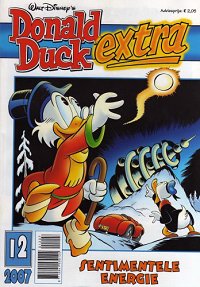 Front cover: Donald Duck Extra - 2007 - 12 - Sentimentele Energie