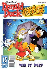 Front cover: Donald Duck Extra - 2007 - 13 - Wie Is Wie