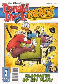 Front cover: Donald Duck Extra - 2007 - 03 - Klopjacht Op Een Kluis