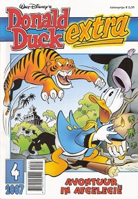 Front cover: Donald Duck Extra - 2007 - 04 - Avontuur In Afgelegië