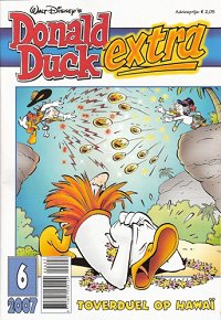 Front cover: Donald Duck Extra - 2007 - 06 - Toverduel Op Hawaï