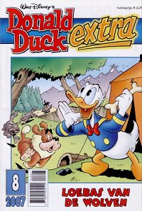 Front cover: Donald Duck Extra - 2007 - 08 - Loebas Van De Wolven