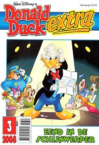 Front cover: Donald Duck Extra - 2008 - 03 - Eend In De Schijnwerper