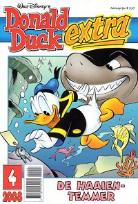 Front cover: Donald Duck Extra - 2008 - 04 - De Haaientemmer