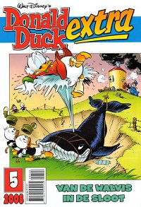 Front cover: Donald Duck Extra - 2008 - 05 - Van De Walvis In De Sloot