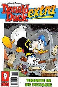 Front cover: Donald Duck Extra - 2008 - 09 - Pionier In De Penarie