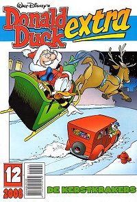 Front cover: Donald Duck Extra - 2008 - 12 - De Kerstkrakers