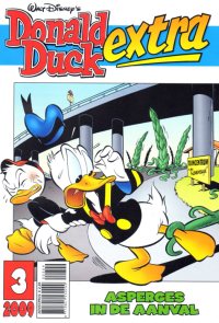 Front cover: Donald Duck Extra - 2009 - 03 - Asperges In De Aanval