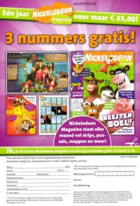 Back cover: Donald Duck Extra - 2009 - 04 - De Ongelukkige Winnaar