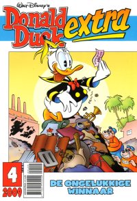 Front cover: Donald Duck Extra - 2009 - 04 - De Ongelukkige Winnaar