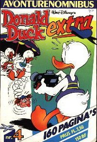 Front cover: Donald Duck Extra Avonturenomnibus 04