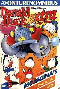 Front cover: Donald Duck Extra Avonturenomnibus 05