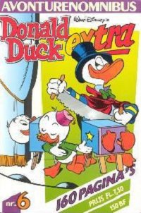 Front cover: Donald Duck Extra Avonturenomnibus 06