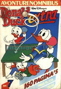 Front cover: Donald Duck Extra Avonturenomnibus 07