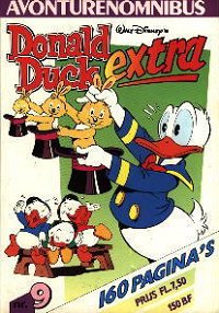 Front cover: Donald Duck Extra Avonturenomnibus 09