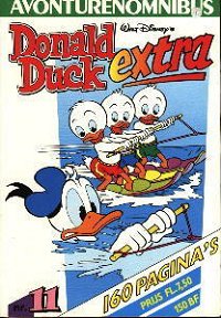 Front cover: Donald Duck Extra Avonturenomnibus 11