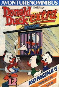 Front cover: Donald Duck Extra Avonturenomnibus 12