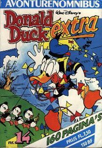 Front cover: Donald Duck Extra Avonturenomnibus 14