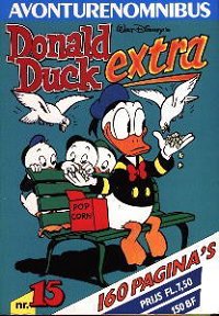 Front cover: Donald Duck Extra Avonturenomnibus 15