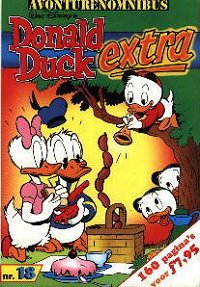 Front cover: Donald Duck Extra Avonturenomnibus 18