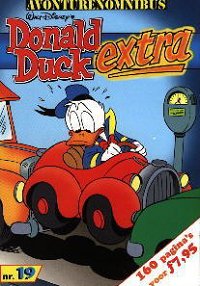 Front cover: Donald Duck Extra Avonturenomnibus 19