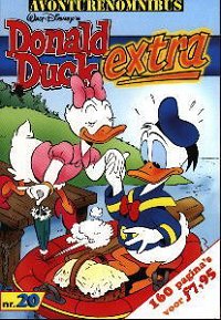 Front cover: Donald Duck Extra Avonturenomnibus 20