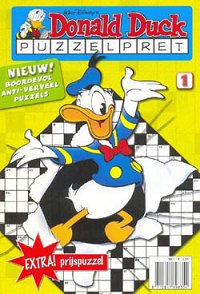 Front cover: Donald Duck Puzzelpret 1