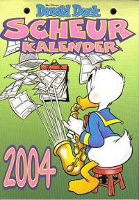 Front cover: Donald Duck Scheurkalender 2004