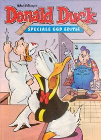 Front cover: Donald Duck: Speciale GGD editie