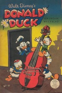 Front cover: Donald Duck - 1952 - Nr. 07