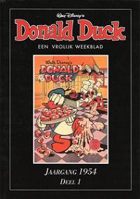 Front cover: Donald Duck - Jaargang 1954 - Deel 1