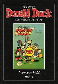 Front cover: Donald Duck - Jaargang 1955 - Deel 1