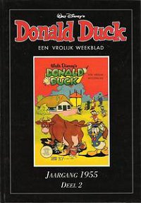 Front cover: Donald Duck - Jaargang 1955 - Deel 2