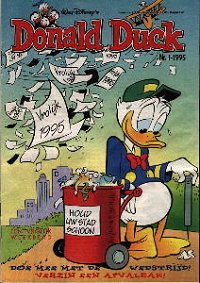 Front cover: Donald Duck - 1995 - Nr. 01