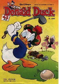 Front cover: Donald Duck - 1997 - Nr. 01