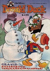 Front cover: Donald Duck - 1995 - Nr. 02