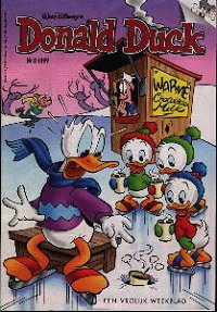 Front cover: Donald Duck - 1999 - Nr. 02