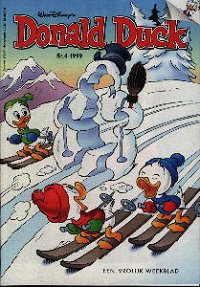 Front cover: Donald Duck - 1999 - Nr. 04