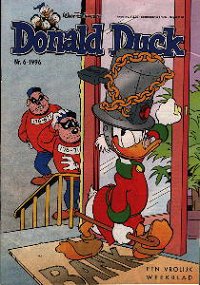 Front cover: Donald Duck - 1996 - Nr. 06