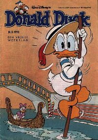 Front cover: Donald Duck - 1995 - Nr. 08