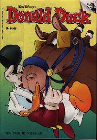 Front cover: Donald Duck - 1999 - Nr. 08