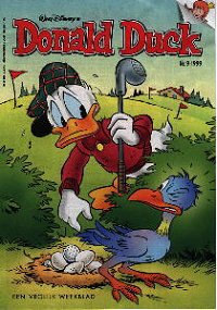 Front cover: Donald Duck - 1999 - Nr. 09