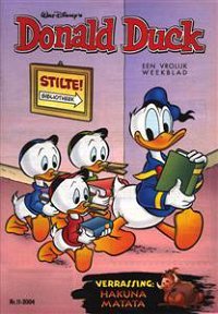 Front cover: Donald Duck - 2004 - Nr. 11