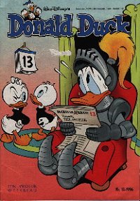 Front cover: Donald Duck - 1996 - Nr. 13