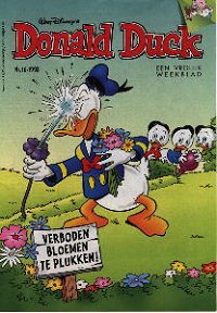 Front cover: Donald Duck - 1998 - Nr. 16