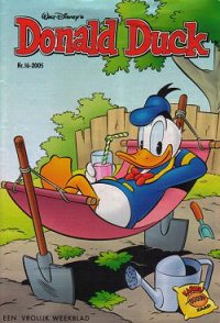 Front cover: Donald Duck - 2005 - Nr. 16