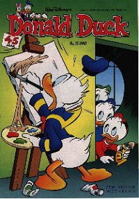 Front cover: Donald Duck - 1997 - Nr. 17