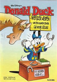 Front cover: Donald Duck - 2006 - Nr. 20