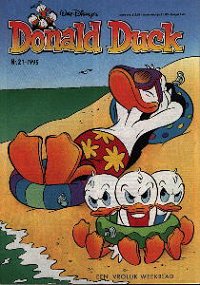 Front cover: Donald Duck - 1995 - Nr. 21